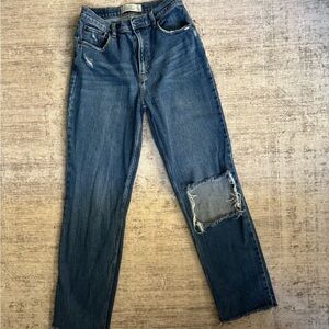 Abercrombie & Fitch Blue Denim Jeans